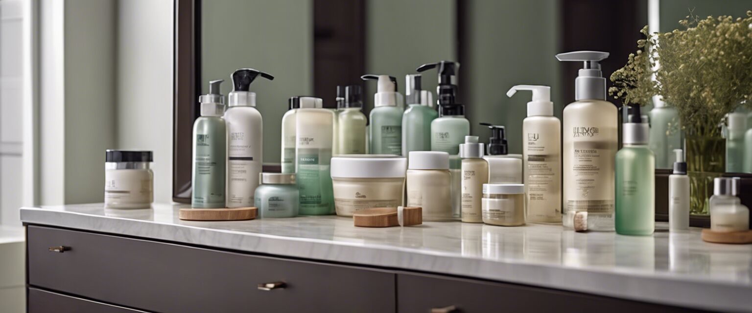 Hair care routine products